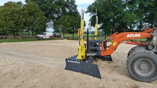 mekos leveler met trimble sitech laser techniek